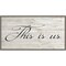 Family Inspiration I by Alicia Ludwig 27-in. W x 14-in. H. Canvas Wall Art Print Framed in Grey